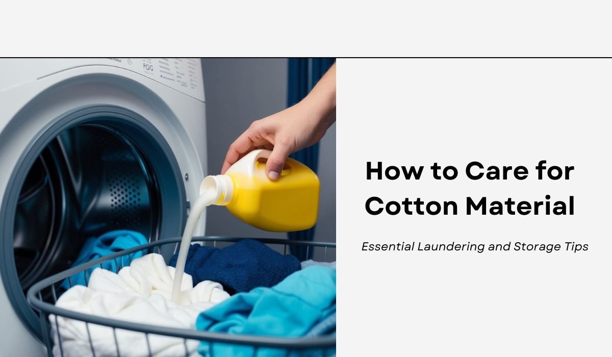 How to Care for Cotton Material: Essential Laundering and Storage Tips