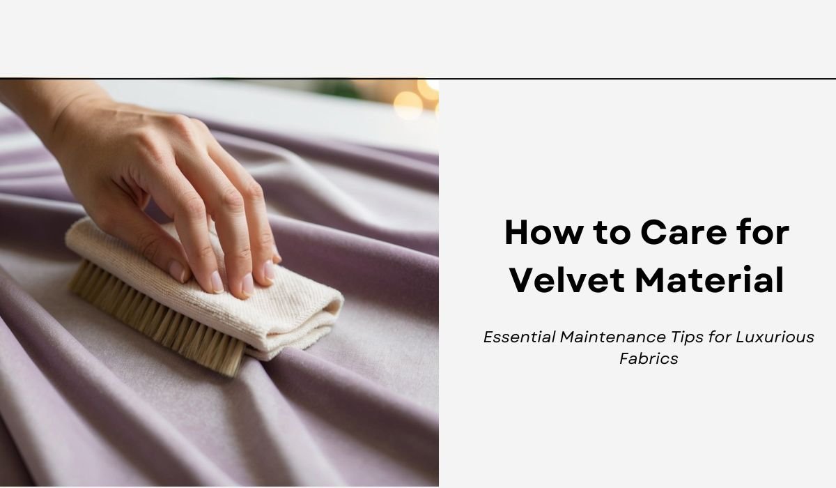 How to Care for Velvet Material: Essential Maintenance Tips for Luxurious Fabrics