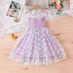Butterfly Fairy Dress with Adjustable Straps & Wings (2)