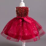 Celestial Sequin & Starry Tulle Party Dress for Girls (12)