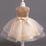 Celestial Sequin & Starry Tulle Party Dress for Girls (4)