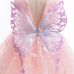 Enchanted Butterfly Fairy Dress with Attached Wings (5)