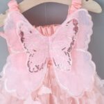 Enchanting Butterfly Fairy Dress with Attached Wings (1) Enchanting Butterfly Fairy Dress with Attached Wings (1)