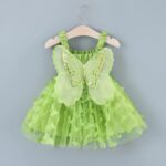 Enchanting Butterfly Fairy Dress with Attached Wings (6)