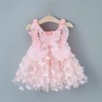 Enchanting Butterfly Fairy Dress with Attached Wings (8)