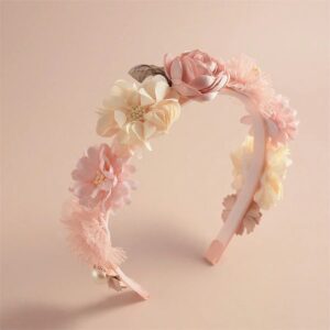 Flower Headband for Little Flower Girls (2)