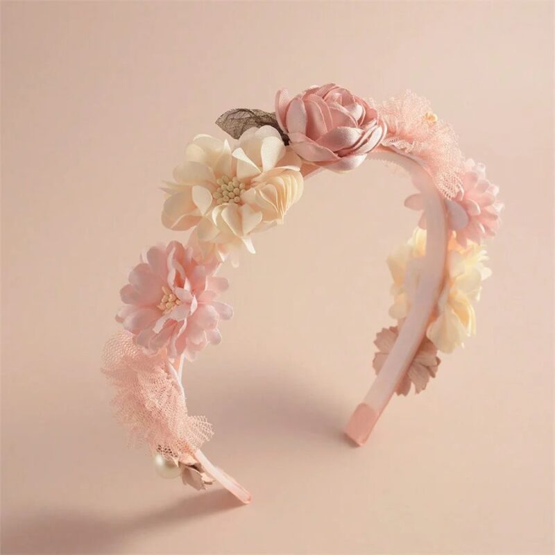 Flower Headband for Little Flower Girls (2)