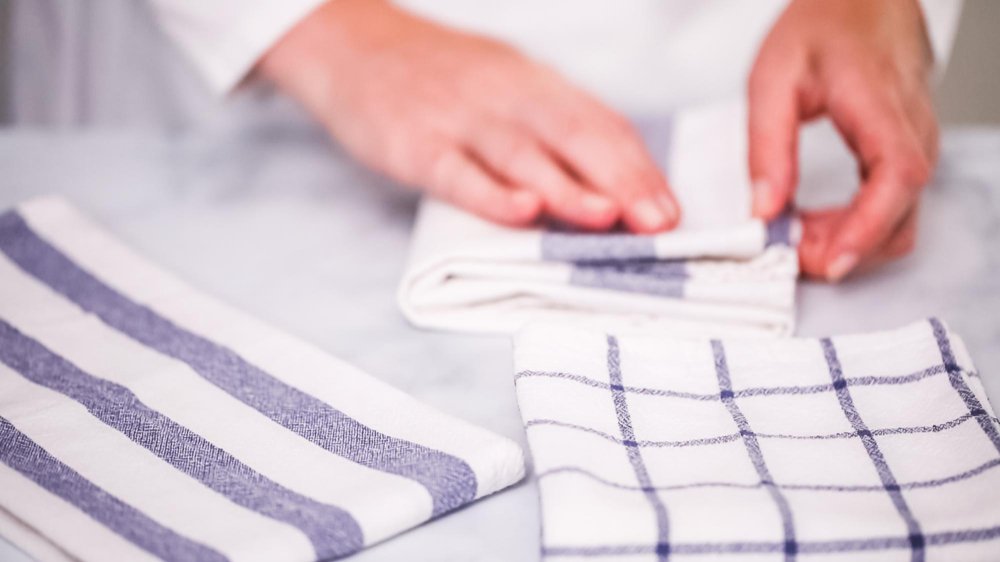 Seersucker Fabric: A Timeless Choice for Summer Clothing - Fabulous Bargains Galore Various kitchen napkins made using seersucker fabric