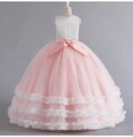 Light Pink Pastel Princess Ball Gown with Sequin Bodice (5)