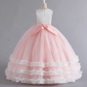 Light Pink Pastel Princess Ball Gown with Sequin Bodice (5)